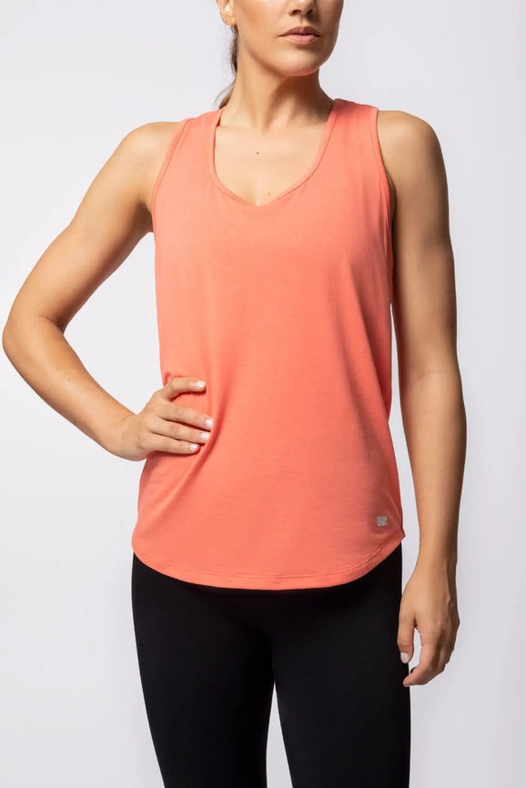 Womens Gathered Back Tank