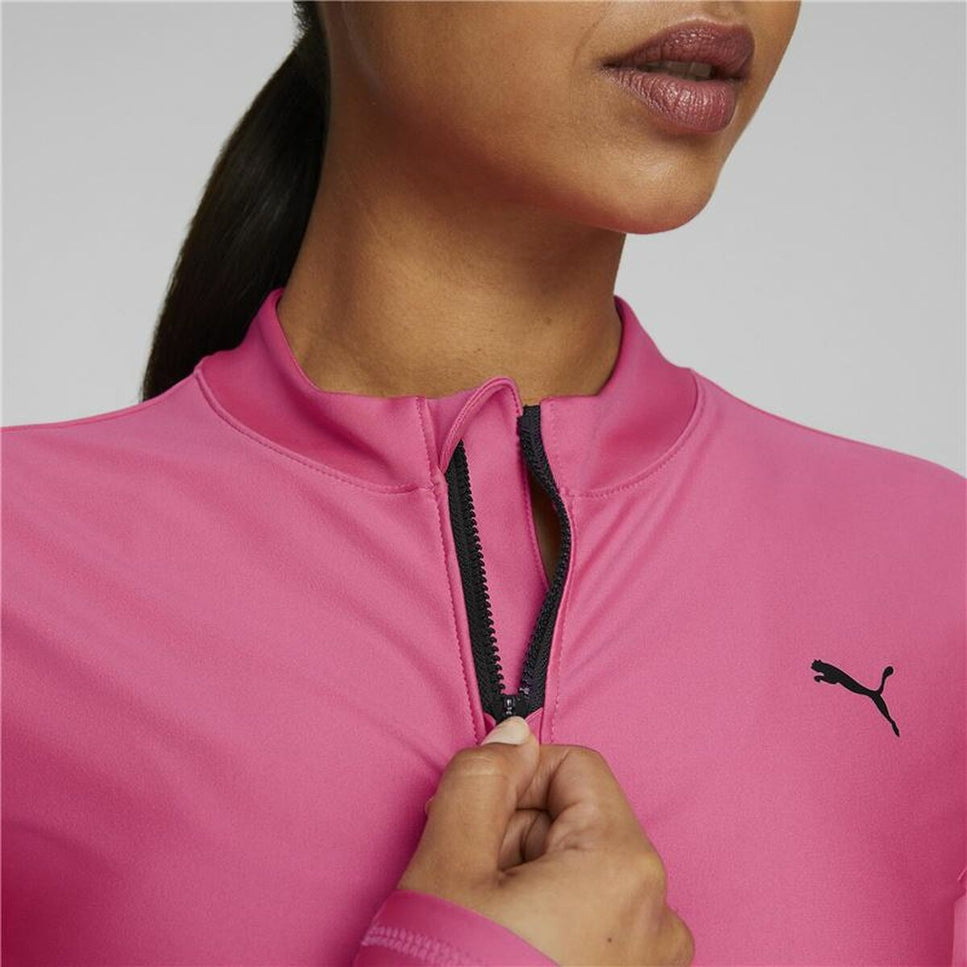 Women’s Long Sleeve T-Shirt Puma Fuchsia Pink-2