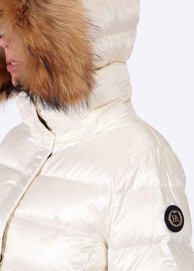 Women's down jacket ADA Nacre