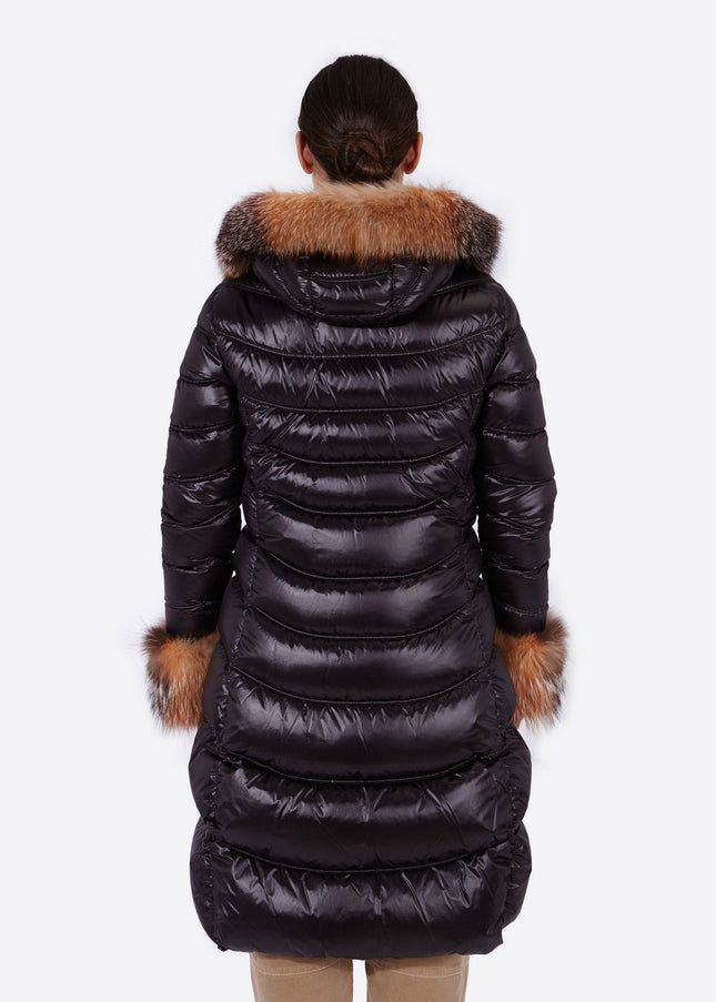 Women's down jacket CARLOTA BLACK/S