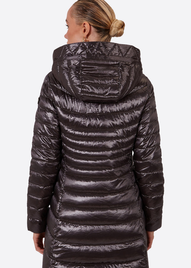 Women's down jacket CRIS Anthracite