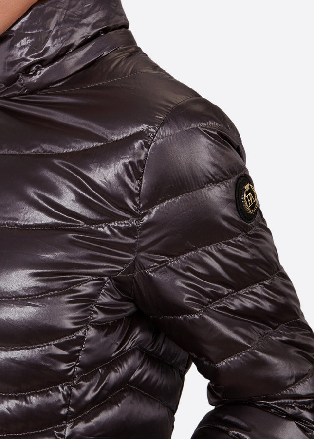 Women's down jacket CRIS Anthracite