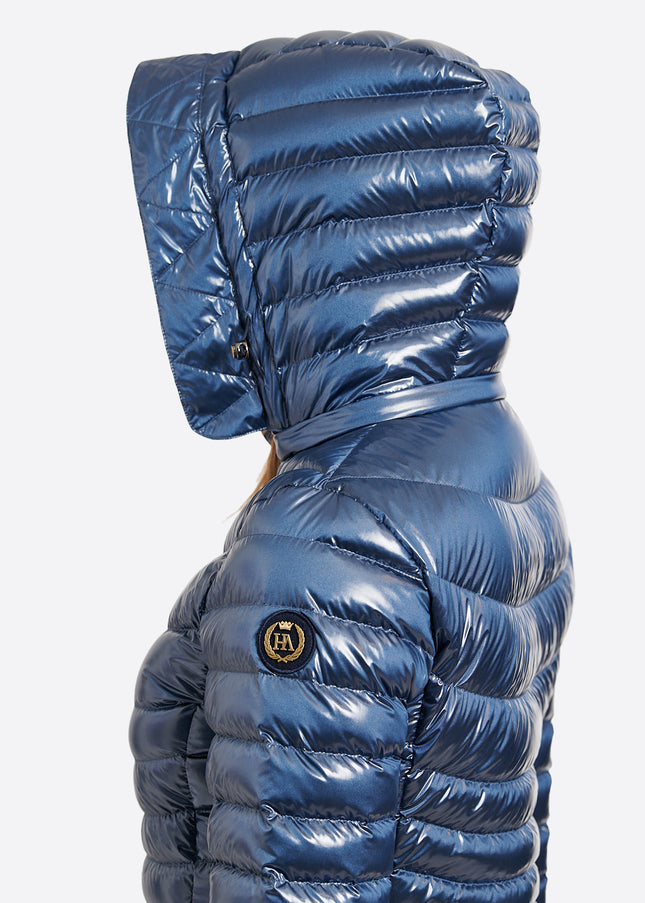 Women's down jacket CRIS Azul Acero