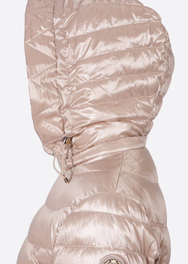 Women's down jacket CRIS Champagne