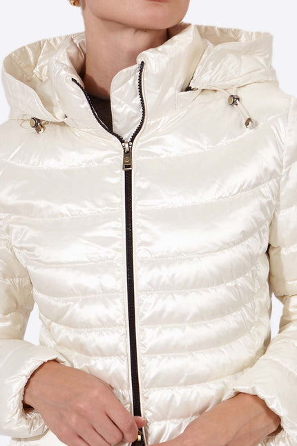 Women's down jacket CRIS Nacre