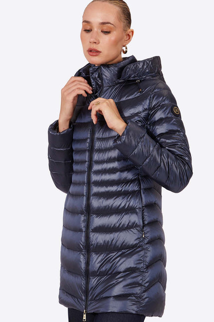 Women's down jacket CRIS Navy