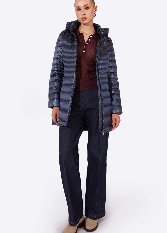 Women's down jacket CRIS Navy