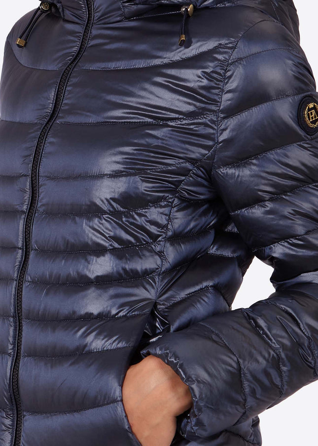 Women's down jacket CRIS Navy