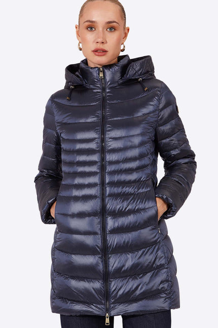 Women's down jacket CRIS Navy