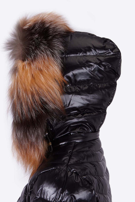 Women's down jacket ELIZABETH BLACK