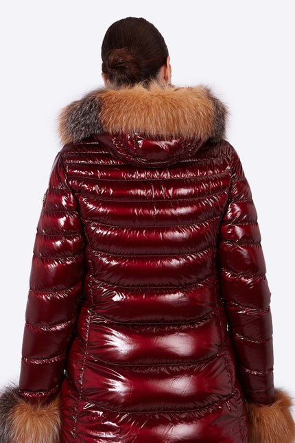 Women's down jacket ELIZABETH HERMES