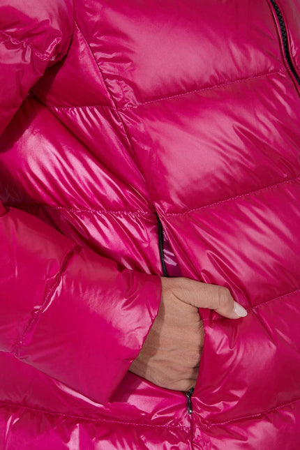 Women's down jacket KARINA-I CARDINAL PINK