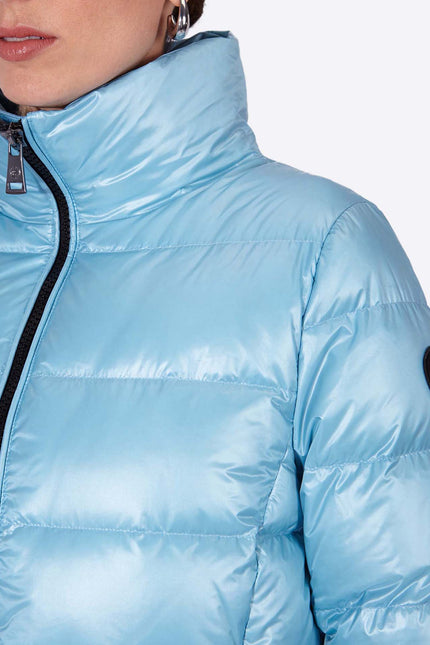 Women's down jacket KARINA-I CRYSTAL BLUE