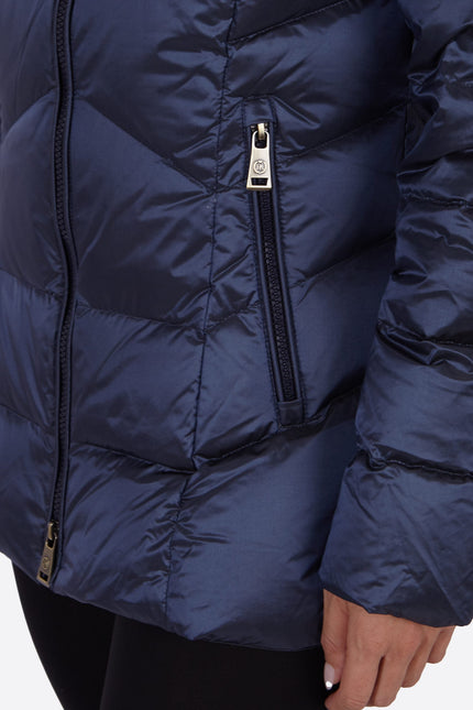 Women's down jacket LENA-N NAVY