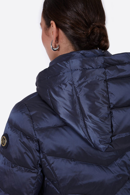 Women's down jacket LENA-N NAVY