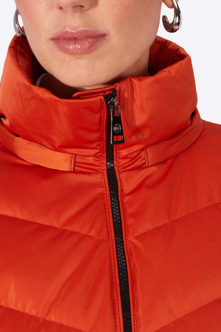 Women's down jacket LENA Naranja