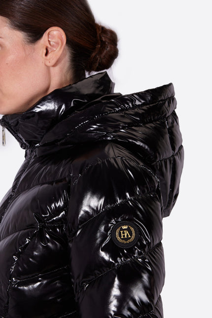 Women's down jacket LENA Negro