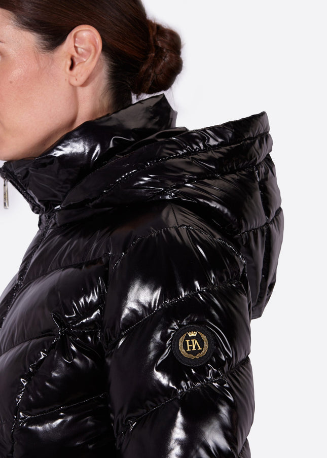 Women's down jacket LENA Negro