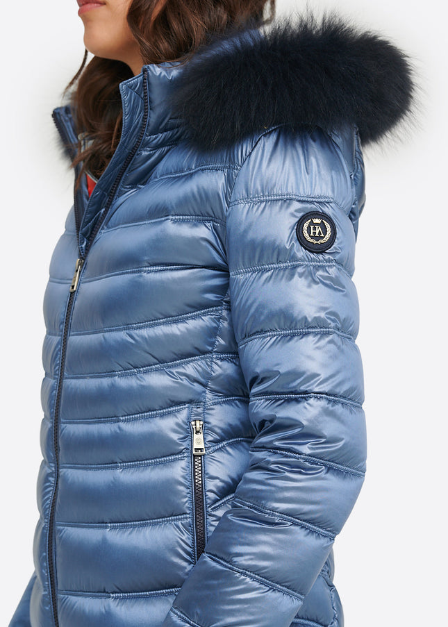 Women's down jacket LION Azul Raf