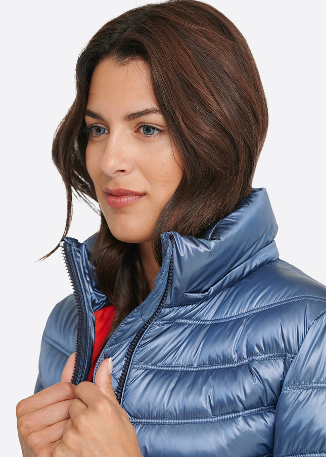 Women's down jacket LION Azul Raf