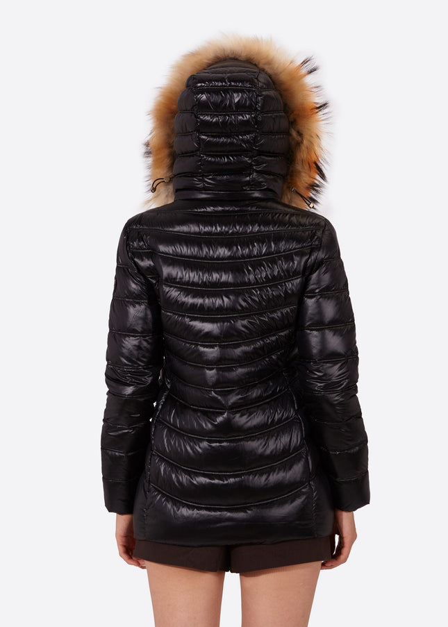 Women's down jacket LION Black