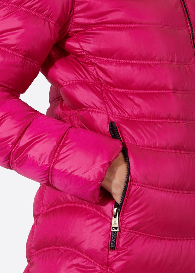 Women's down jacket LION Cardinal Pink