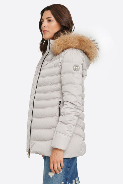 Women's down jacket LION Cris Perla