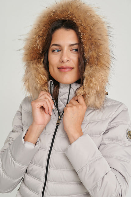 Women's down jacket LION Cris Perla