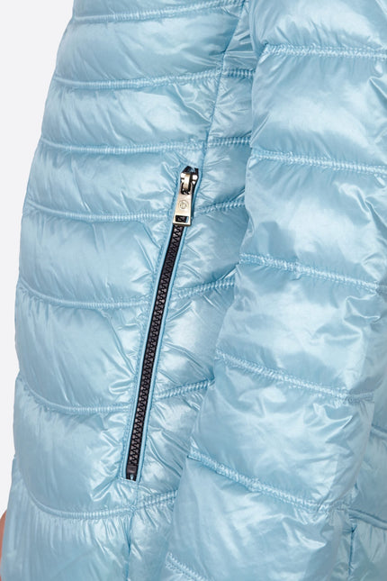 Women's down jacket LION Crystal Blue