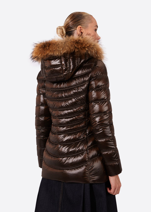 Women's down jacket LION Moka