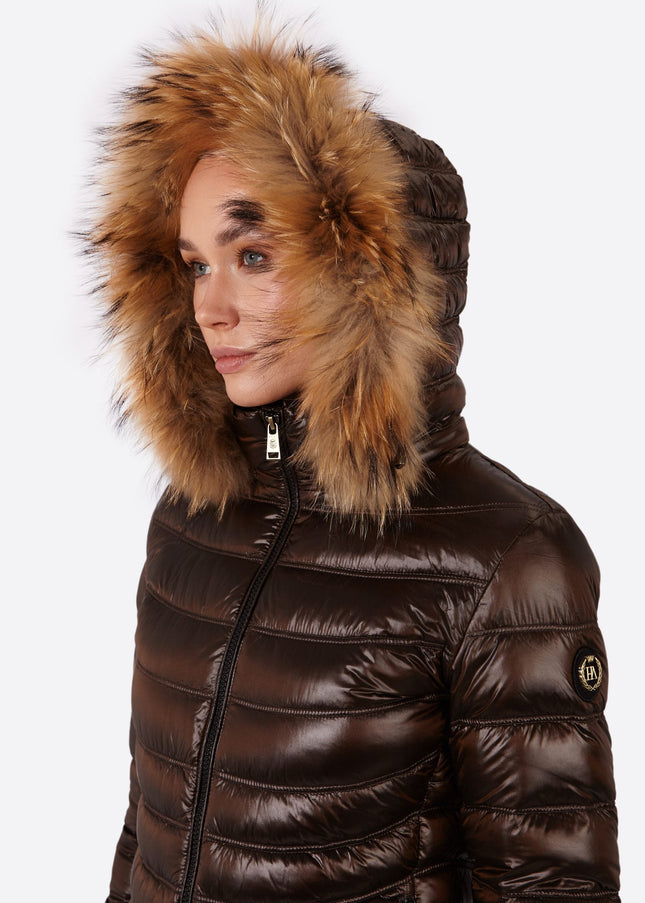 Women's down jacket LION Moka