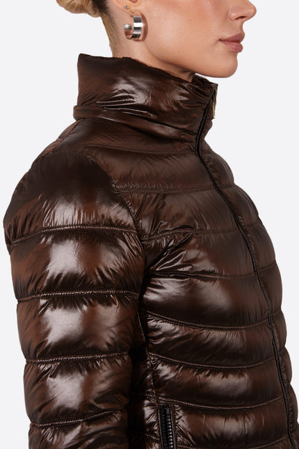 Women's down jacket LION Moka