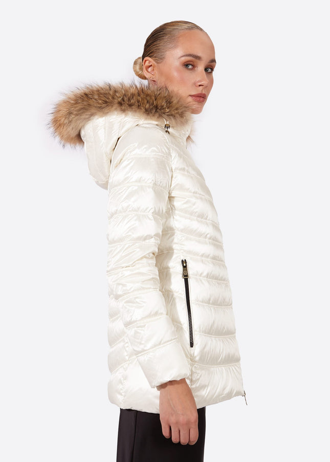 Women's down jacket LION Nacre