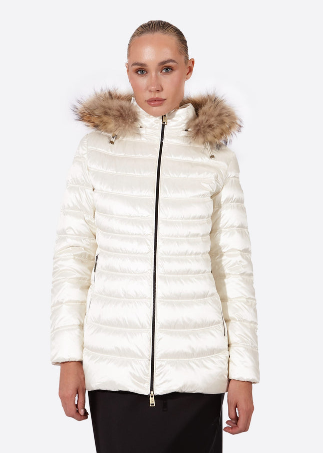 Women's down jacket LION Nacre