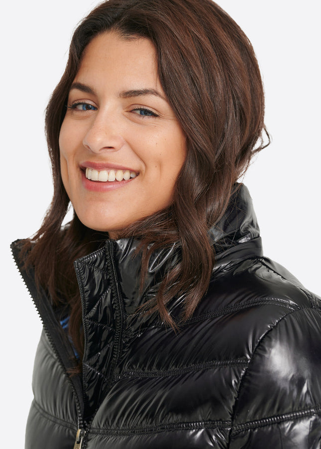 Women's down jacket LION Negro