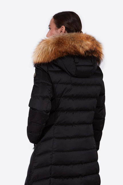 Women's down jacket MANHATTAN BLACK