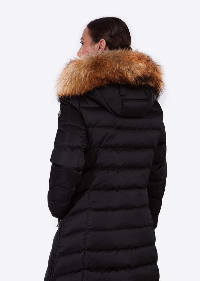 Women's down jacket MANHATTAN BLACK