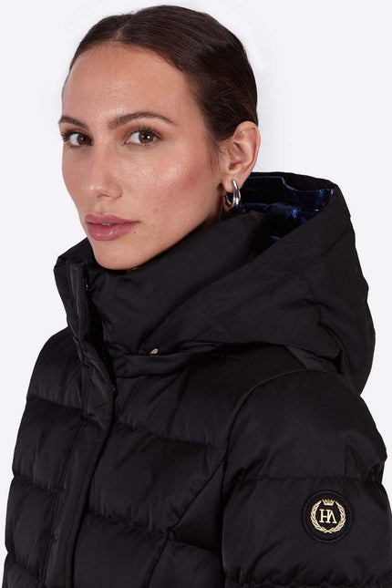 Women's down jacket MANHATTAN BLACK