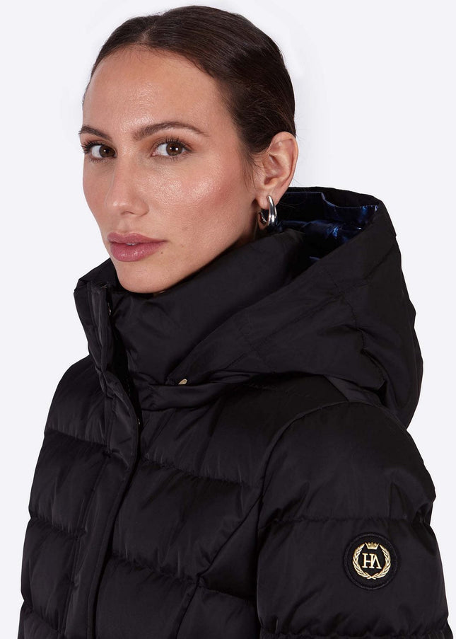 Women's down jacket MANHATTAN BLACK