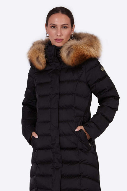 Women's down jacket MANHATTAN BLACK