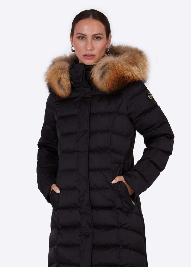 Women's down jacket MANHATTAN BLACK