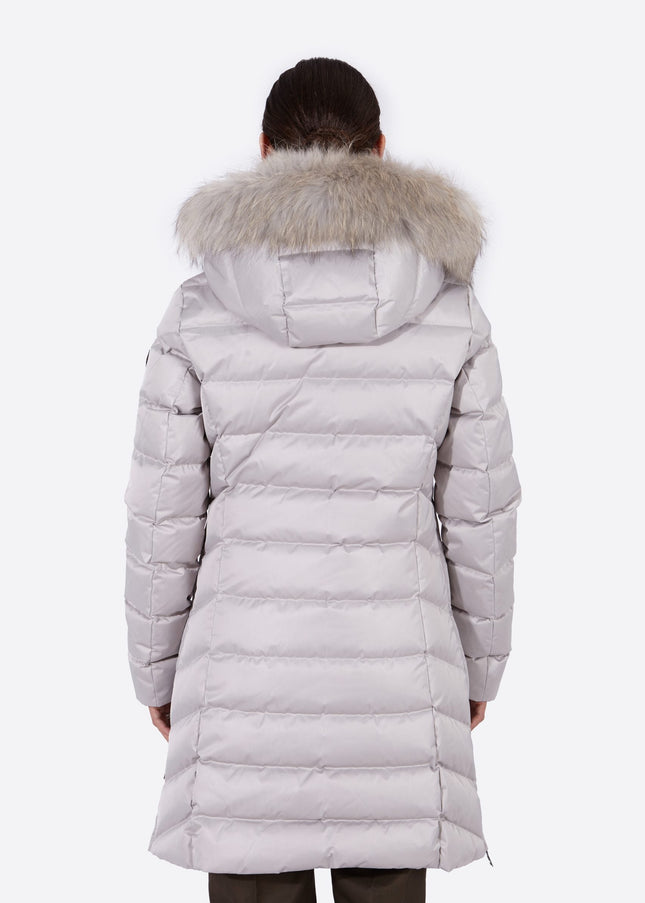 Women's down jacket MANHATTAN PEARL GREY/M