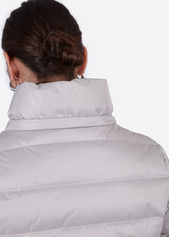 Women's down jacket MANHATTAN PEARL GREY/M