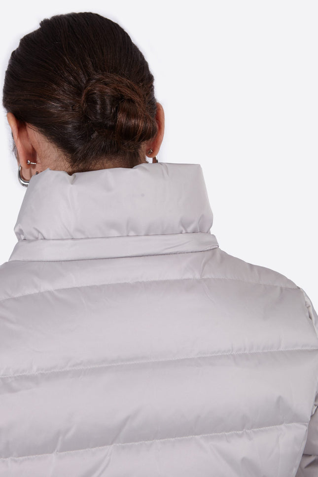 Women's down jacket MANHATTAN PEARL GREY/M