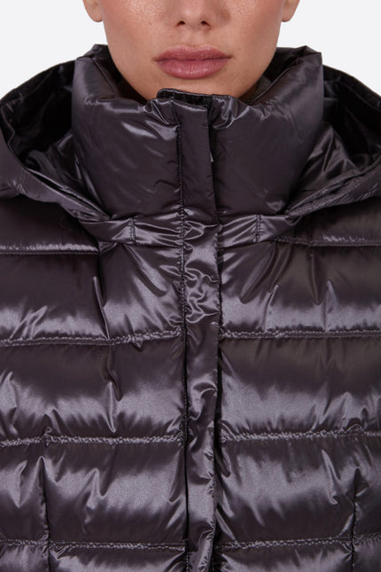 Women's down jacket NIKKI II ANTHRACITE