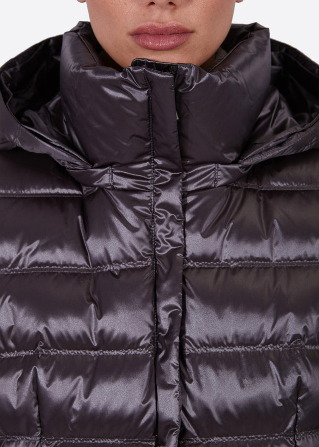 Women's down jacket NIKKI II ANTHRACITE