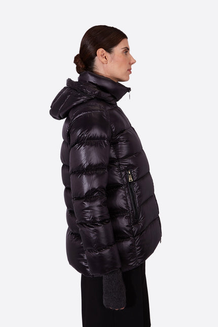 Women's down jacket PRINCESS-N BLACK