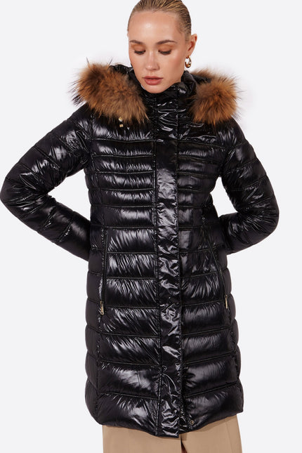 Women's down jacket ZOE Black