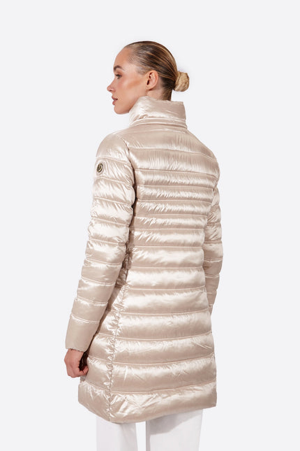 Women's down jacket ZOE Champagne