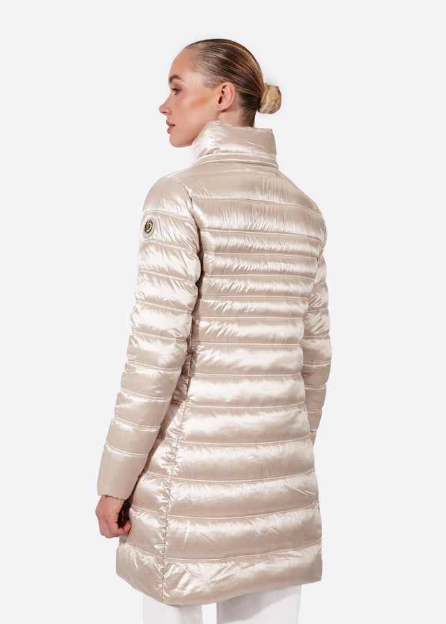 Women's down jacket ZOE Champagne